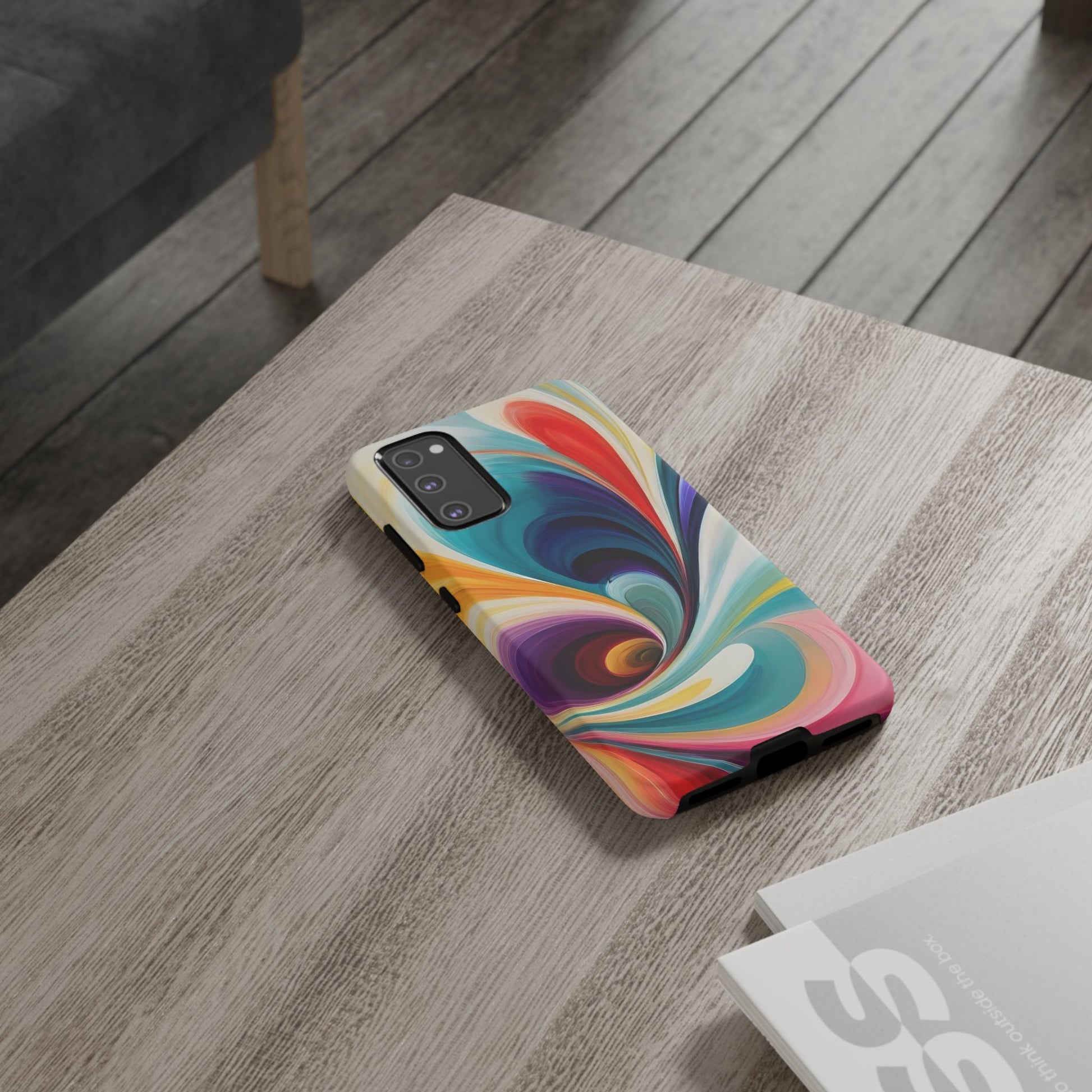 Abstract Elegance Custom Phone Case for iPhone 8–16 Pro Max, iPhone 8 Plus–13 Mini, iPhone XS–XS Max, iPhone 11–14 Pro Max - Designed by Thalia