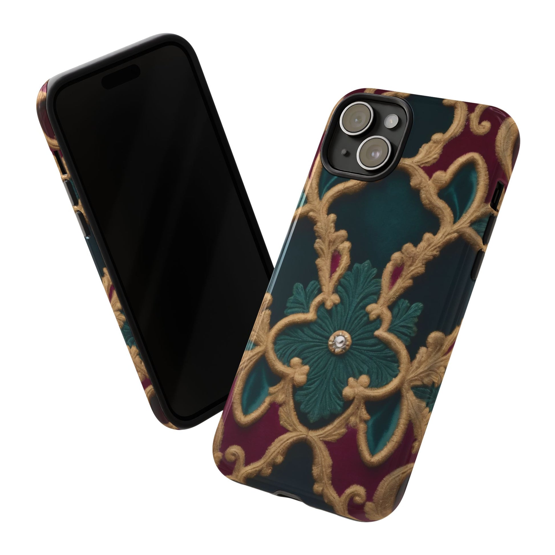 Velvet Luxe Phone Case for iPhone 8–16 Pro Max, iPhone 8 Plus–13 Mini, iPhone XS–XS Max, iPhone 11–14 Pro Max - Designed by Thalia