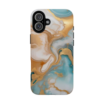 Marble Hues Phone Case for iPhone 8–16 Pro Max, Pixel 5–8 Pro, Galaxy S10–S24 Ultra - Designed by Thalia