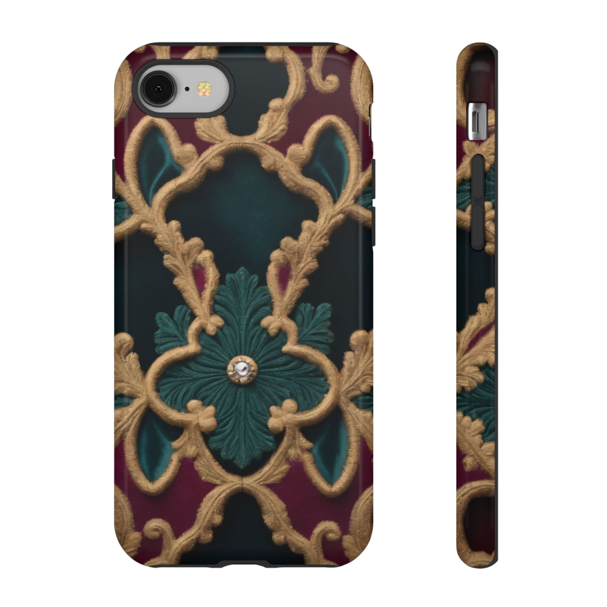 Velvet Luxe Phone Case for iPhone 8–16 Pro Max, Pixel 5–8 Pro, Galaxy S10–S24 Ultra - Designed by Thalia