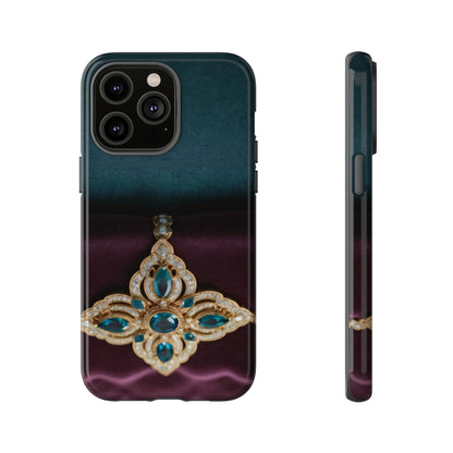 Midnight Couture Phone Case for iPhone 8–16 Pro Max, iPhone 8 Plus–13 Mini, iPhone XS–XS Max, iPhone 11–14 Pro Max - Designed by Thalia