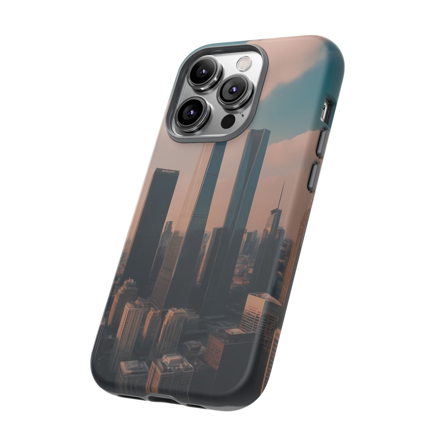 City Skylines Phone Case for iPhone 8–16 Pro Max, iPhone 8 Plus–13 Mini, iPhone XS–XS Max, iPhone 11–14 Pro Max - Designed by Thalia