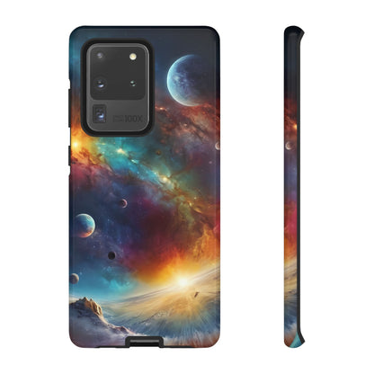 Cosmic Voyage Phone Case for iPhone 8–16 Pro Max, Pixel 5–8 Pro, Galaxy S10–S24 Ultra - Designed by Thalia