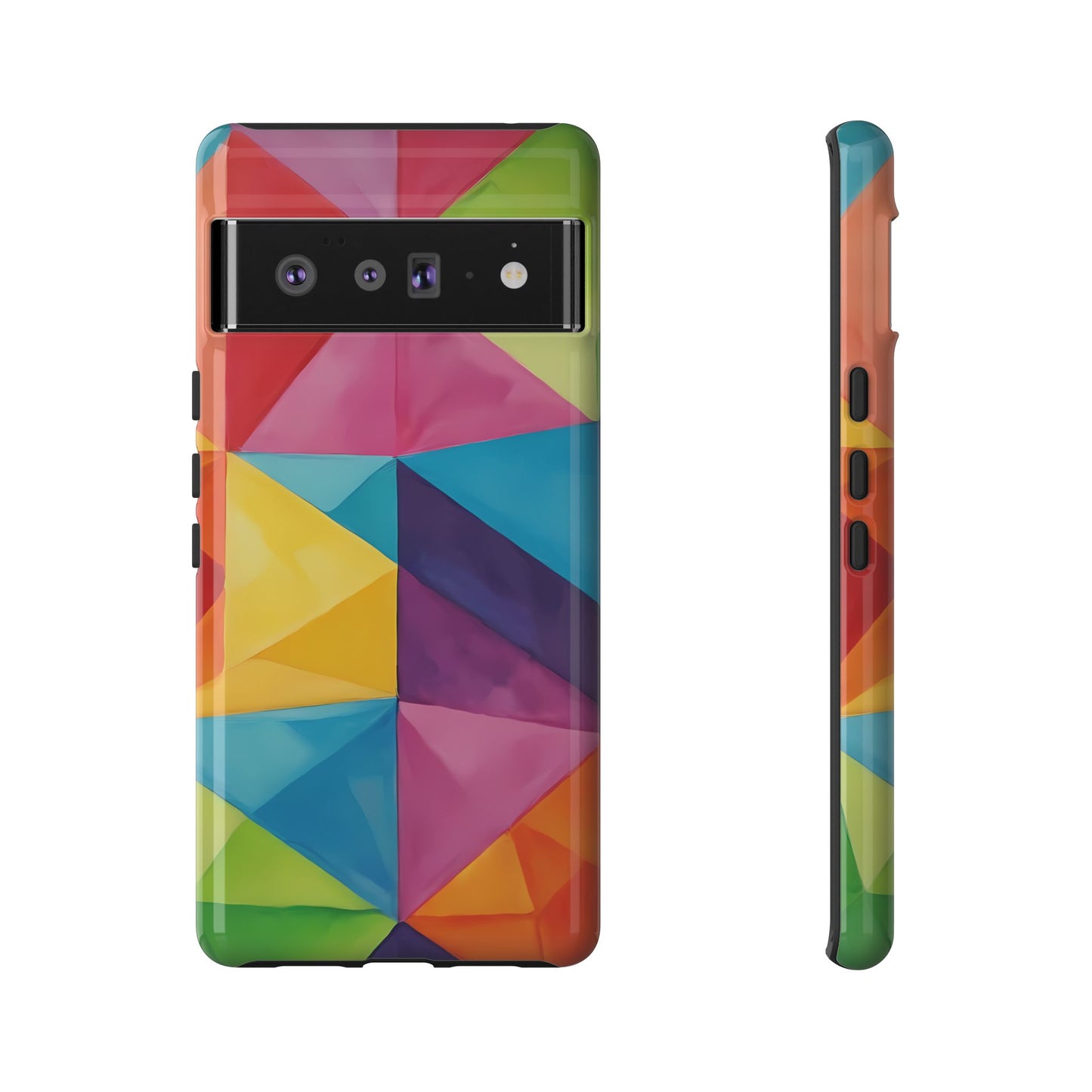 Geometric Play Phone Case for Google Pixel 8 Pro, Pixel 8, Pixel 7, Pixel 6 Pro, Pixel 6, Pixel 5 5G - Designed by Thalia