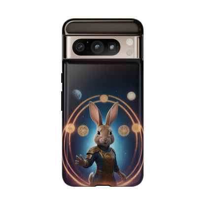 Chinese Zodiac Rabbit Phone Case for Google Pixel 8 Pro, Pixel 8, Pixel 7, Pixel 6 Pro, Pixel 6, Pixel 5 5G - Designed by Thalia