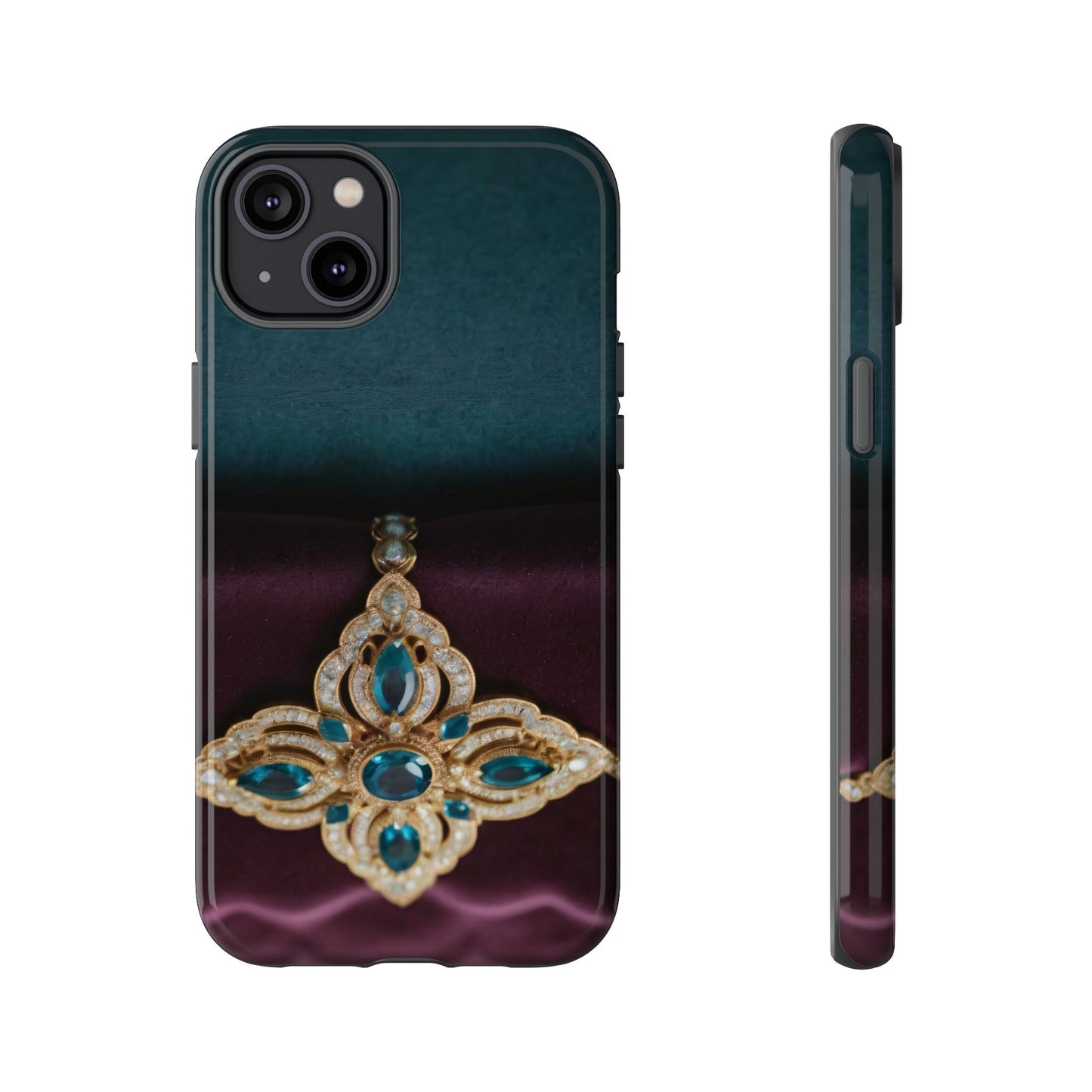 Midnight Couture Phone Case for iPhone 8–16 Pro Max, Pixel 5–8 Pro, Galaxy S10–S24 Ultra - Designed by Thalia