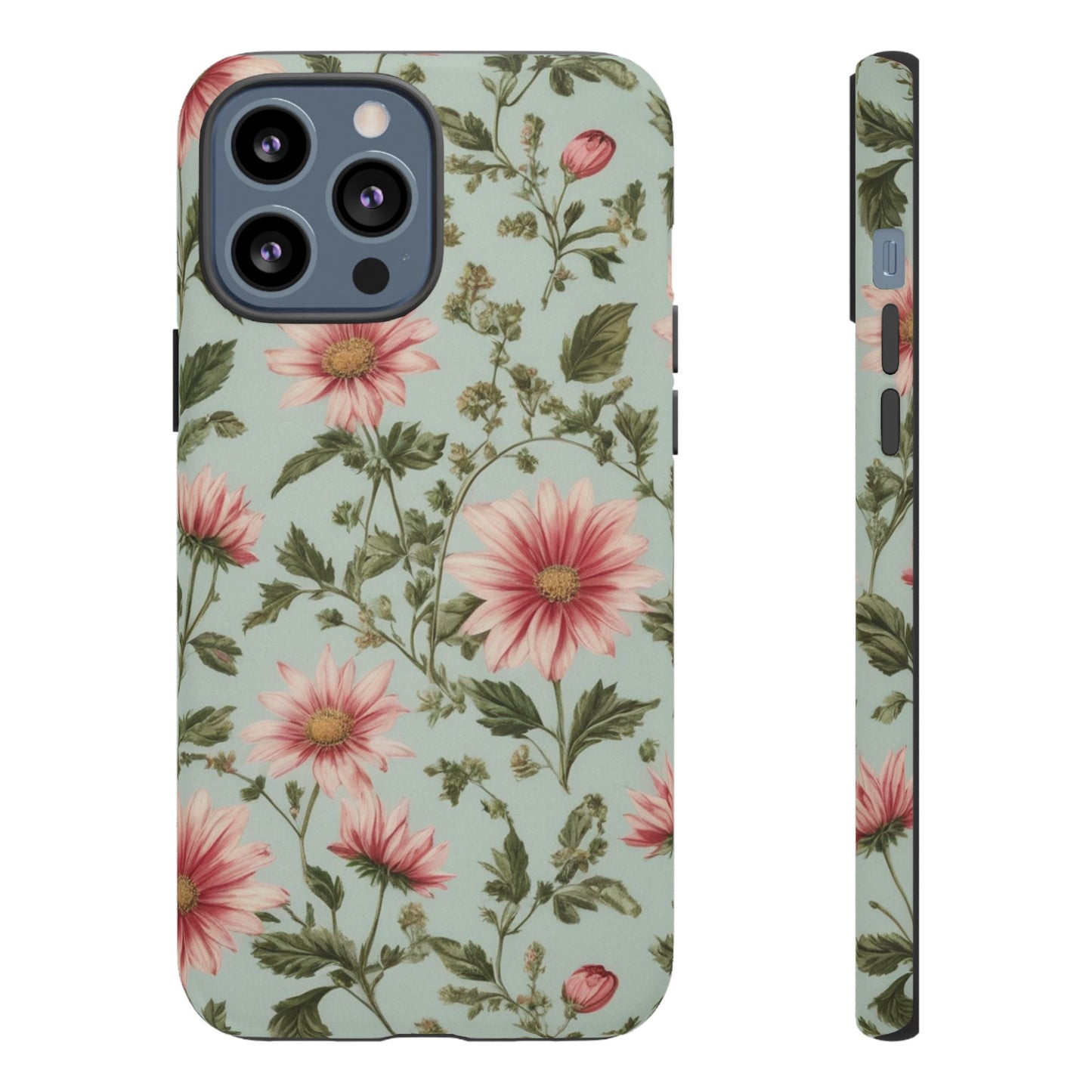 Flower Garden Custom Phone Case for iPhone 8–16 Pro Max, Pixel 5–8 Pro, Galaxy S10–S24 Ultra - Designed by Thalia