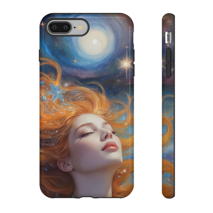 Celestial Dreams Custom Phone Case for iPhone 8–16 Pro Max, iPhone 8 Plus–13 Mini, iPhone XS–XS Max, iPhone 11–14 Pro Max - Designed by Thalia