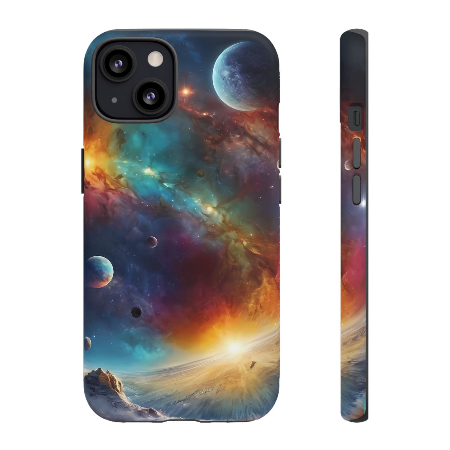 Cosmic Voyage Phone Case for iPhone 8–16 Pro Max, Pixel 5–8 Pro, Galaxy S10–S24 Ultra - Designed by Thalia