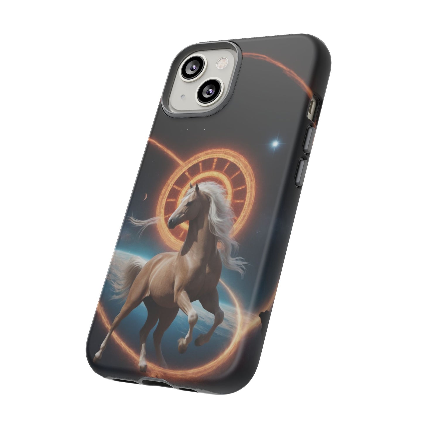 Chinese Zodiac Horse Custom Phone Case for iPhone 8–16 Pro Max, Pixel 5–8 Pro, Galaxy S10–S24 Ultra - Designed by Thalia