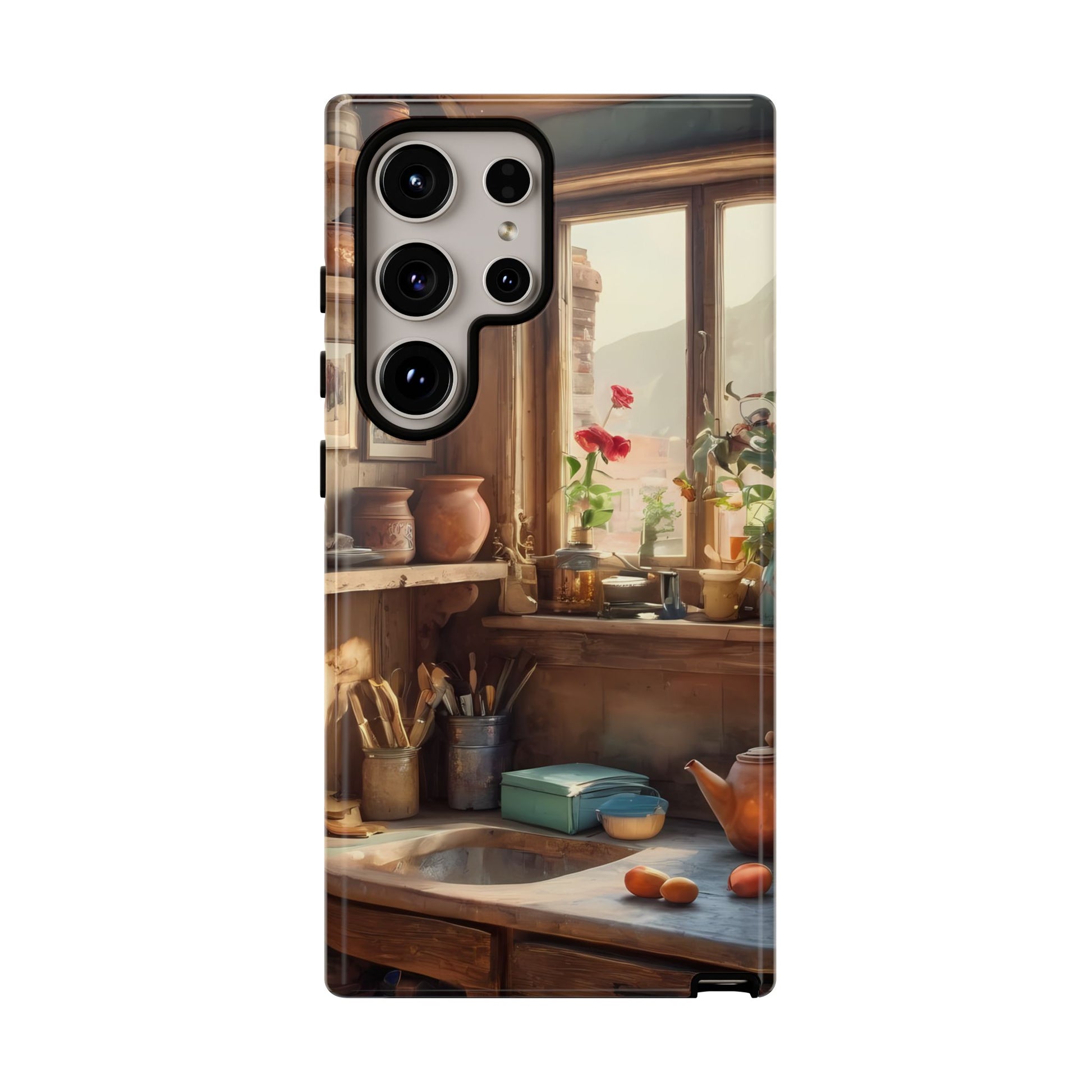 Vintage Vignettes Phone Case for iPhone 8–16 Pro Max, Pixel 5–8 Pro, Galaxy S10–S24 Ultra - Designed by Thalia