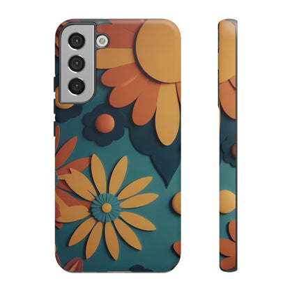 70s Retro Phone Case for iPhone 8–16 Pro Max, Pixel 5–8 Pro, Galaxy S10–S24 Ultra - Designed by Thalia