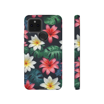 Hawaiian Flowers Phone Case for Google Pixel 8 Pro, Pixel 8, Pixel 7, Pixel 6 Pro, Pixel 6, Pixel 5 5G - Designed by Thalia