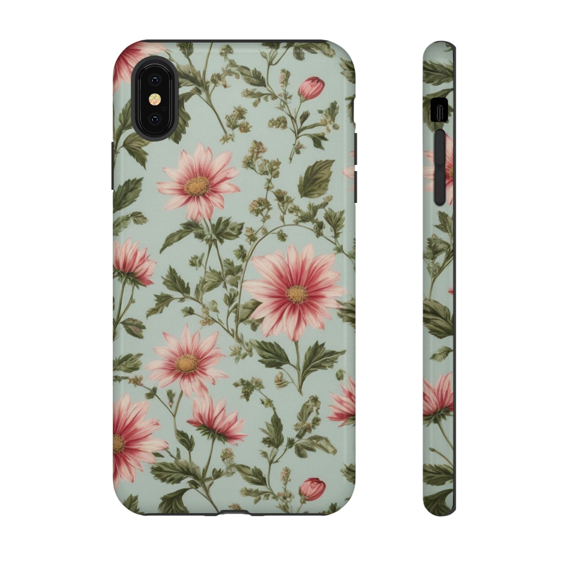 Flower Garden Custom Phone Case for iPhone 8–16 Pro Max, Pixel 5–8 Pro, Galaxy S10–S24 Ultra - Designed by Thalia