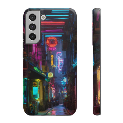 Electric Neon Custom Phone Case for Samsung Galaxy S10–S24 - Designed by Thalia