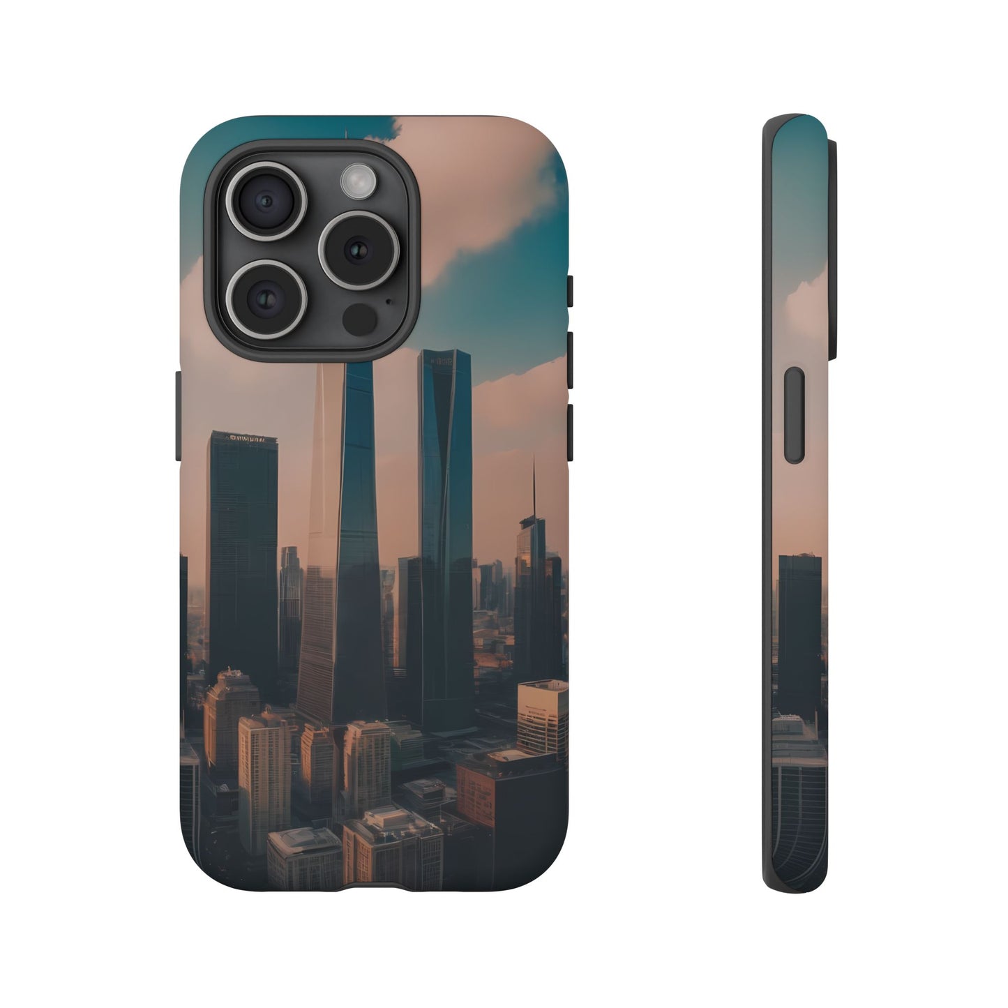 City Skylines Phone Case for iPhone 8–16 Pro Max, iPhone 8 Plus–13 Mini, iPhone XS–XS Max, iPhone 11–14 Pro Max - Designed by Thalia