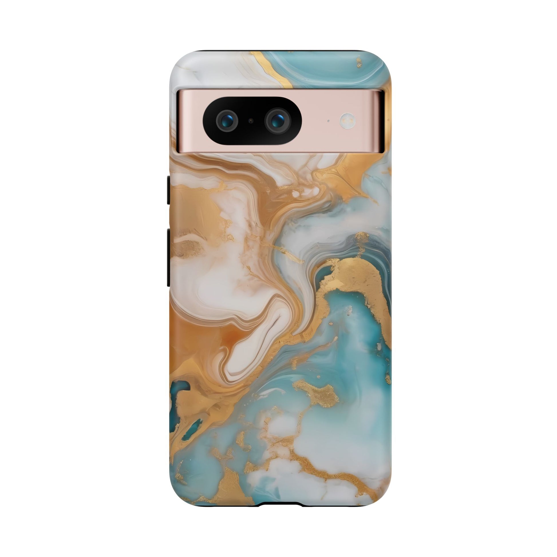 Marble Hues Phone Case for iPhone 8–16 Pro Max, Pixel 5–8 Pro, Galaxy S10–S24 Ultra - Designed by Thalia