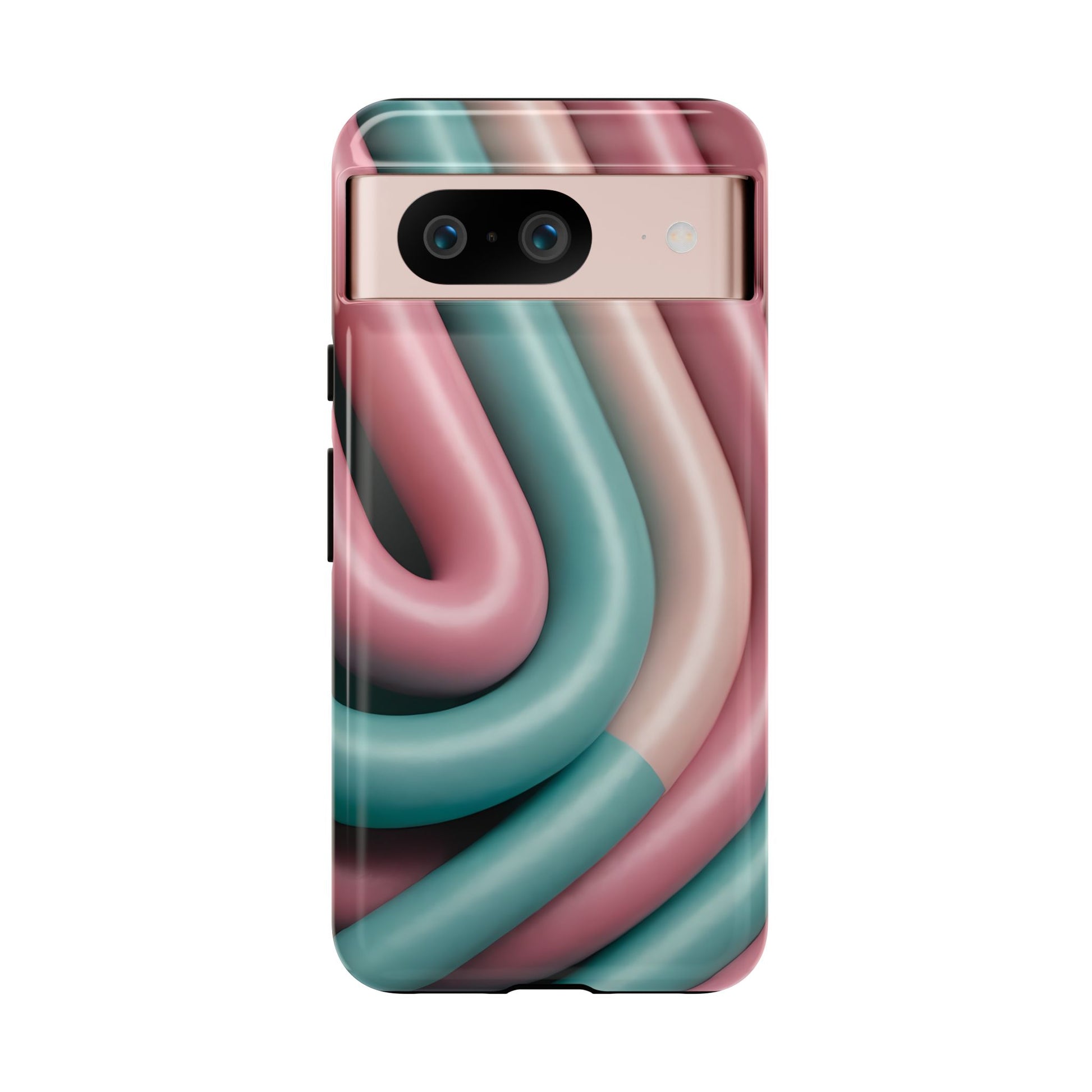 50s Retro Custom Phone Case for Google Pixel 8 Pro, Pixel 8, Pixel 7, Pixel 6 Pro, Pixel 6, Pixel 5 5G - Designed by Thalia