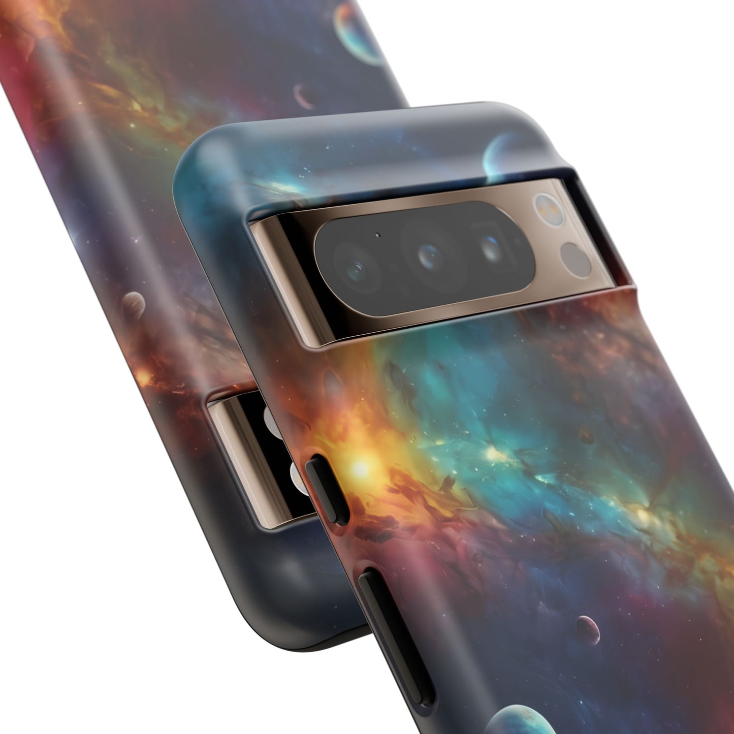 Cosmic Voyage Phone Case for iPhone 8–16 Pro Max, Pixel 5–8 Pro, Galaxy S10–S24 Ultra - Designed by Thalia