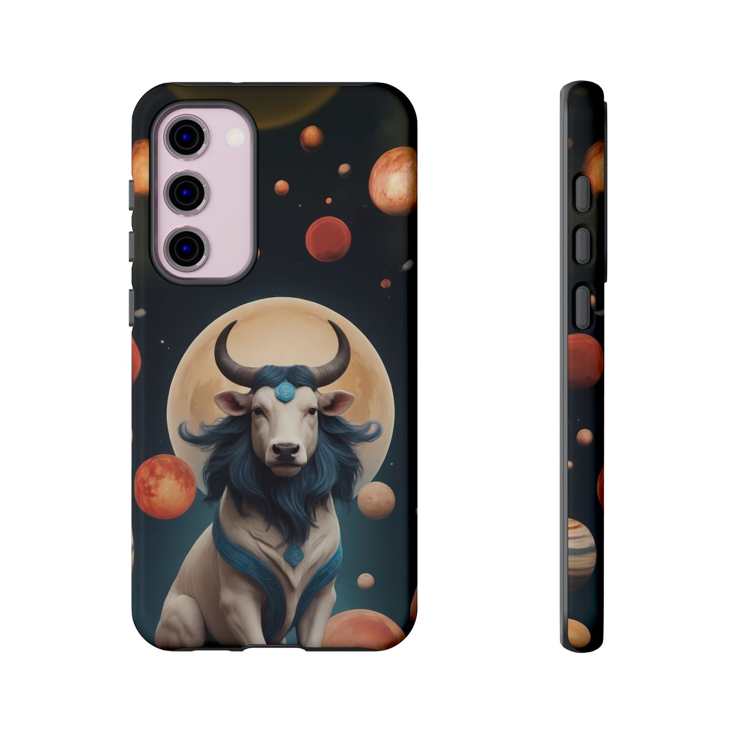 Chinese Zodiac Ox Custom Phone Case for Samsung Galaxy S10–S24 - Designed by Thalia