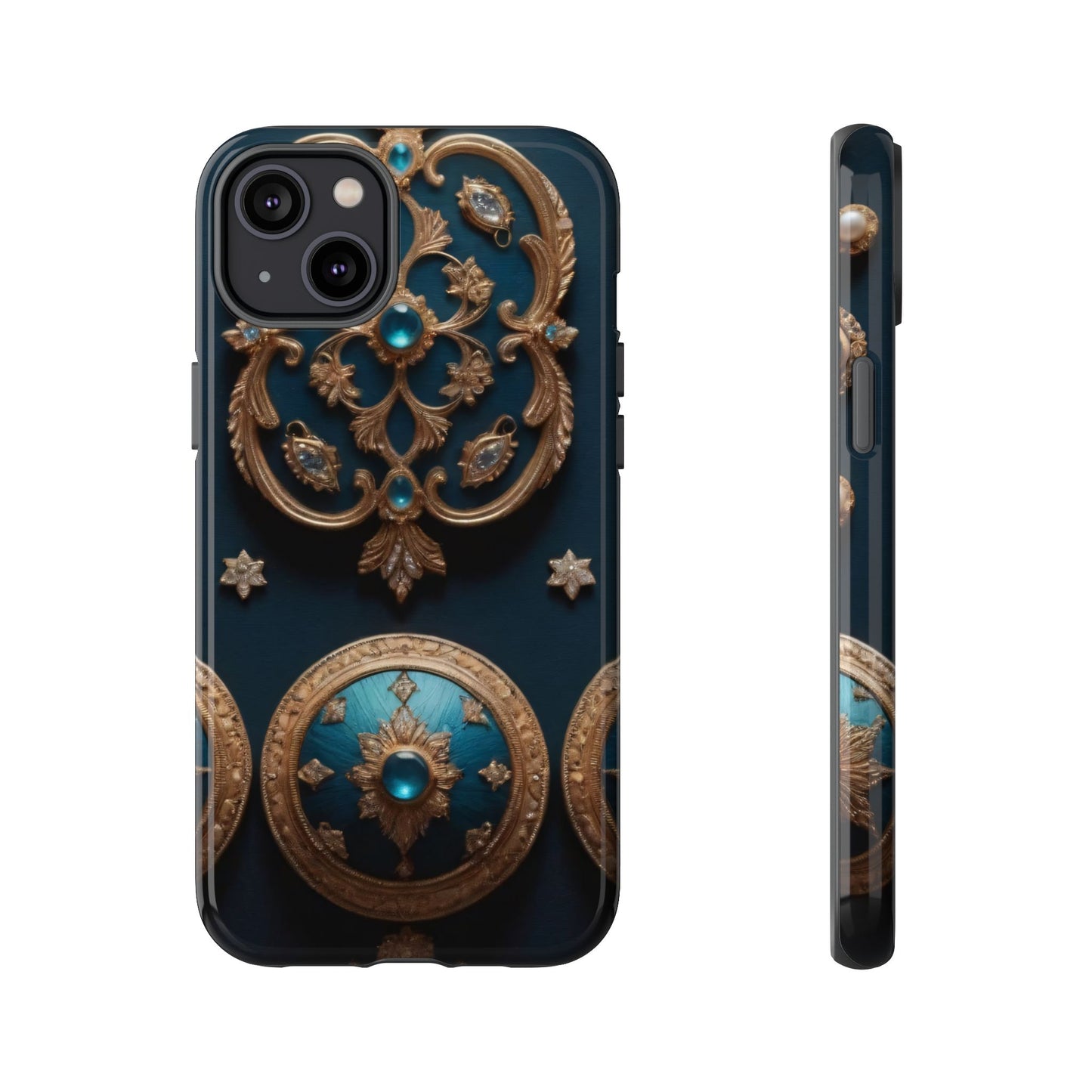 De Jewels Custom Phone Case for iPhone 8–16 Pro Max, Pixel 5–8 Pro, Galaxy S10–S24 Ultra - Designed by Thalia