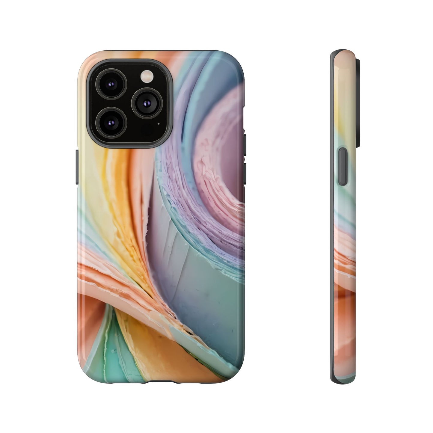 Pastel Perfection Stylish Unique UV Protected Phone Case for iPhone 8–16 Pro Max, iPhone 8 Plus–13 Mini, iPhone XS–XS Max, iPhone 11–14 Pro Max - Designed by Thalia