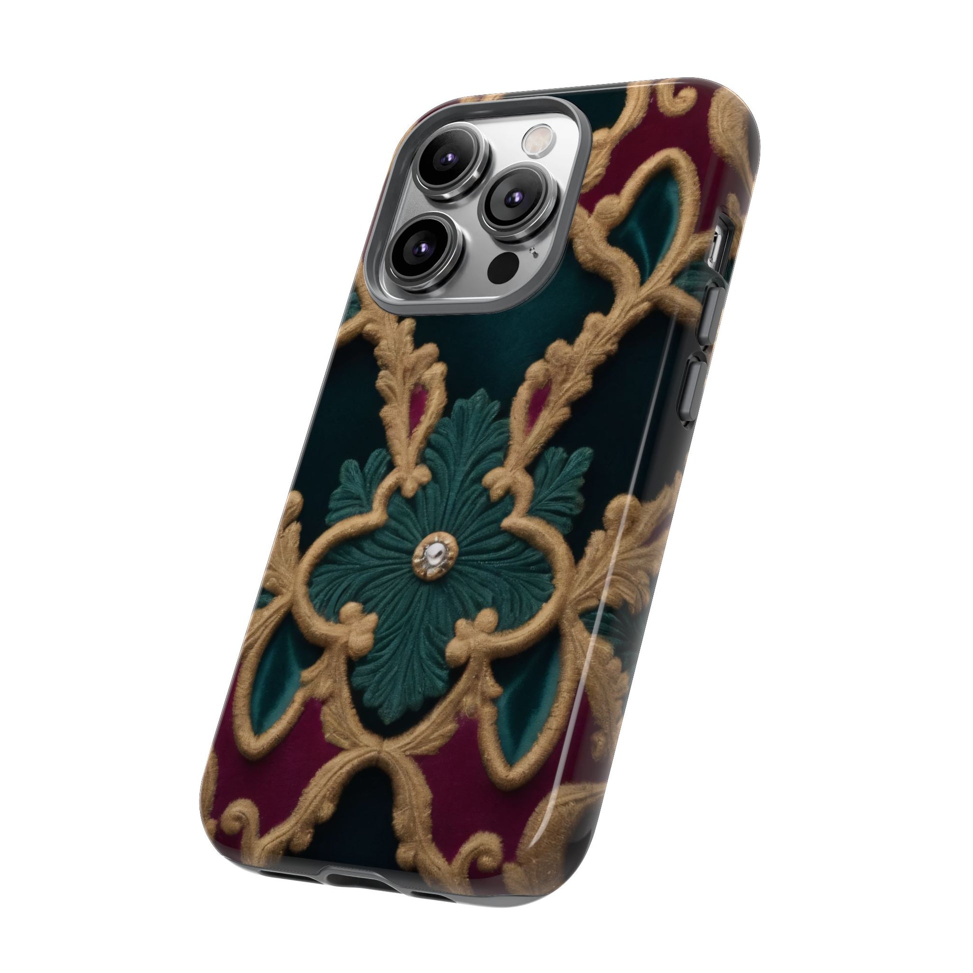 Velvet Luxe Phone Case for iPhone 8–16 Pro Max, Pixel 5–8 Pro, Galaxy S10–S24 Ultra - Designed by Thalia