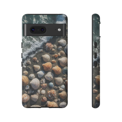 She Sells Sea Shells Phone Case for Google Pixel 8–Pixel 8 Pro, Pixel 7, Pixel 6 Pro, Pixel 6, Pixel 5 5G - Designed by Thalia