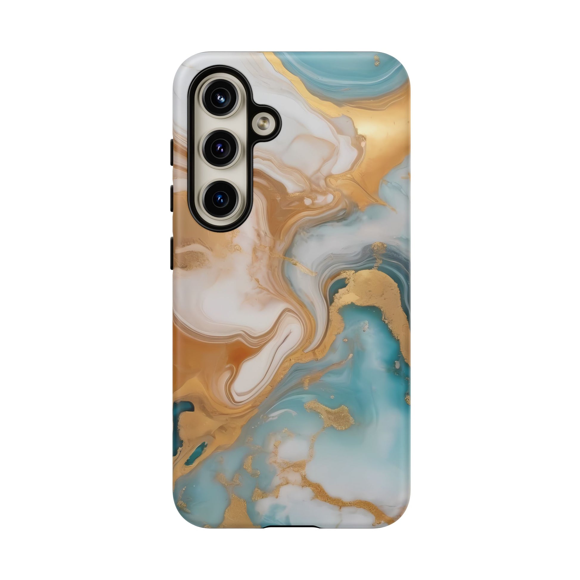 Marble Hues Phone Case for iPhone 8–16 Pro Max, Pixel 5–8 Pro, Galaxy S10–S24 Ultra - Designed by Thalia