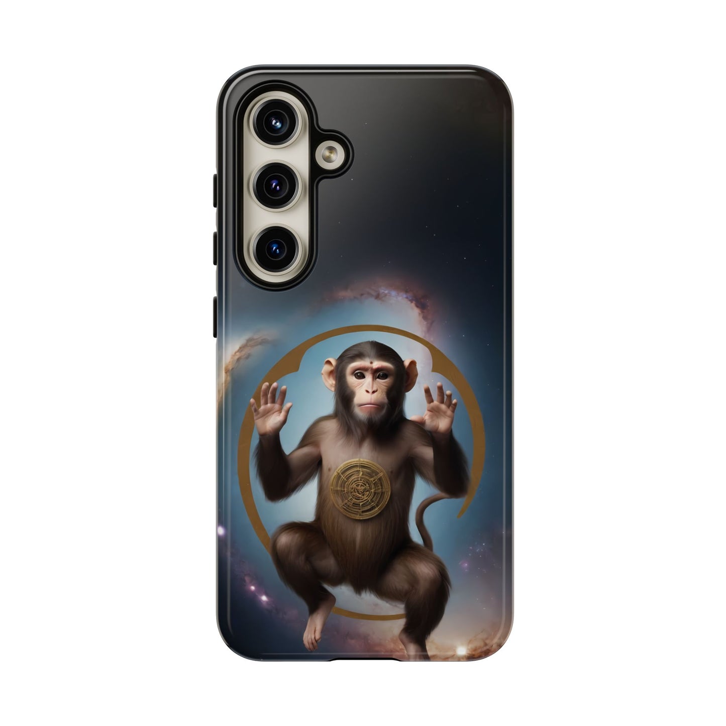 Chinese Zodiac Monkey Custom Phone Case for iPhone 8–16 Pro Max, Pixel 5–8 Pro, Galaxy S10–S24 Ultra - Designed by Thalia