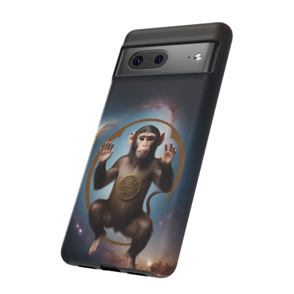 Chinese Zodiac Monkey Phone Case for Google Pixel 8 Pro, Pixel 8, Pixel 7, Pixel 6 Pro, Pixel 6, Pixel 5 5G - Designed by Thalia