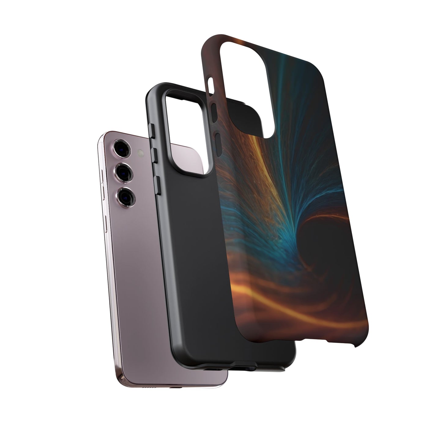 Ethereal Echoes Phone Case for iPhone 8–16 Pro Max, Pixel 5–8 Pro, Galaxy S10–S24 Ultra - Designed by Thalia