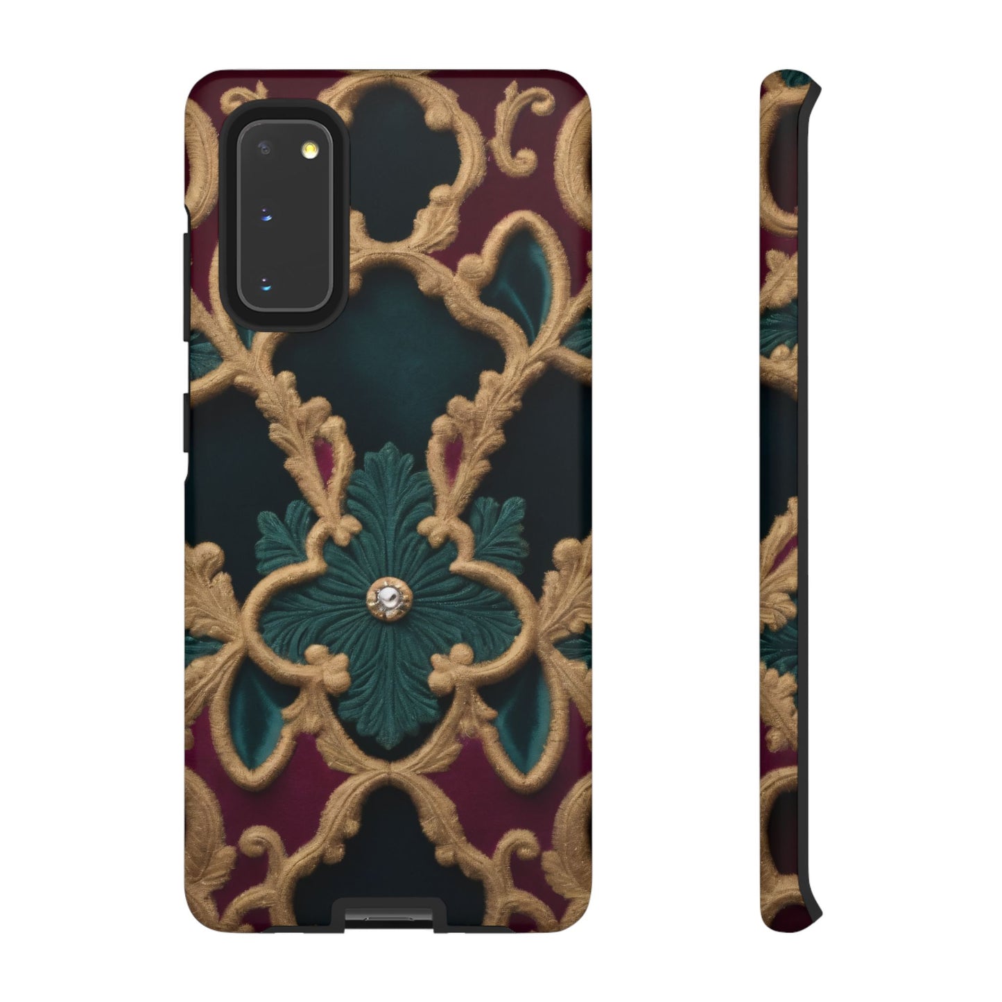 Velvet Luxe Custom Phone Case for Samsung Galaxy S10–S10 Plus, S20–S20 Ultra, S21, S22, S23, S24 Ultra - Designed by Thalia