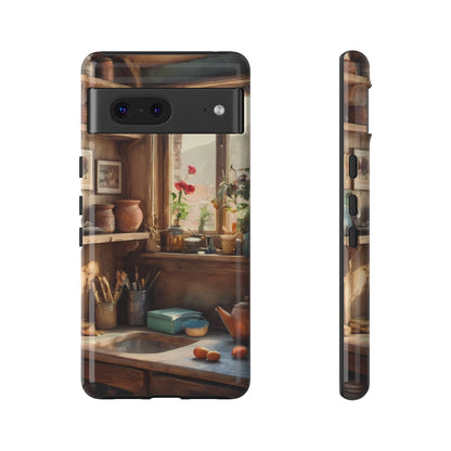 Vintage Vignettes Custom Phone Case for Google Pixel 8–Pixel 8 Pro, Pixel 7, Pixel 6 Pro, Pixel 6, Pixel 5 5G - Designed by Thalia