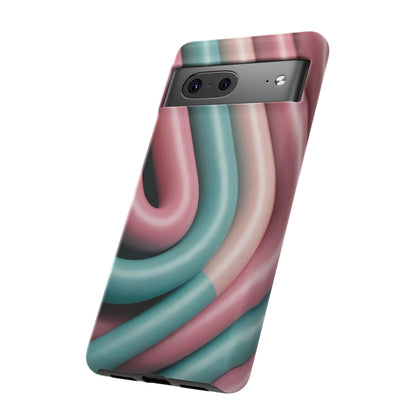 50s Retro Custom Phone Case for Google Pixel 8 Pro, Pixel 8, Pixel 7, Pixel 6 Pro, Pixel 6, Pixel 5 5G - Designed by Thalia