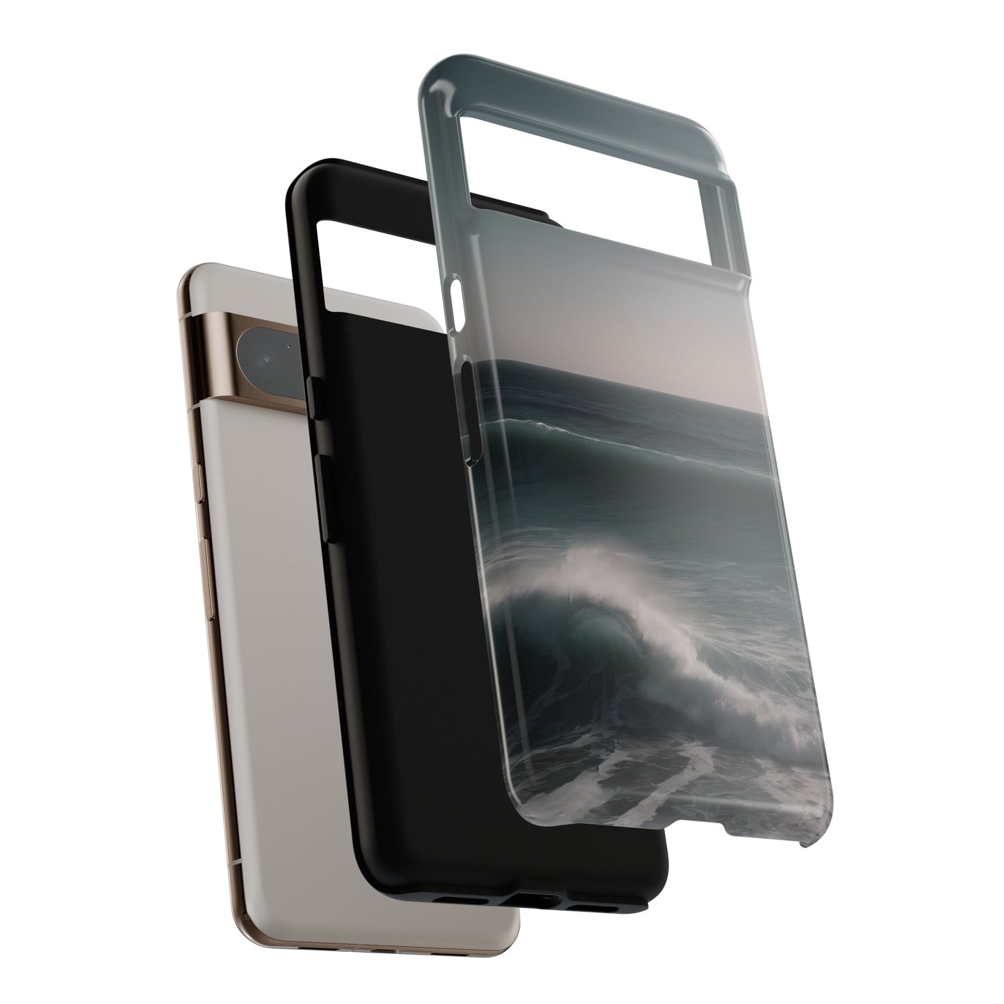 Cool Ocean Phone Case for Google Pixel 8 Pro, Pixel 8, Pixel 7, Pixel 6 Pro, Pixel 6, Pixel 5 5G - Designed by Thalia