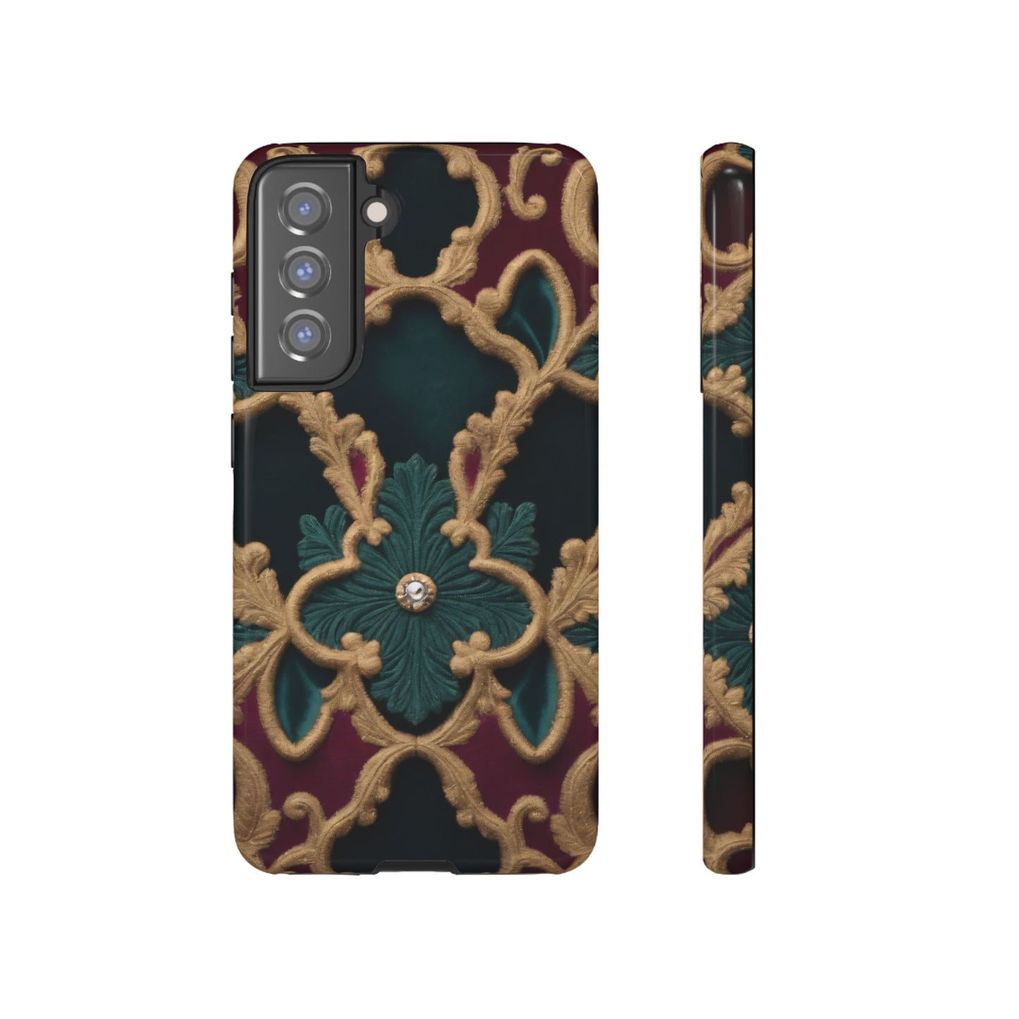 Velvet Luxe Custom Phone Case for Samsung Galaxy S10–S10 Plus, S20–S20 Ultra, S21, S22, S23, S24 Ultra - Designed by Thalia