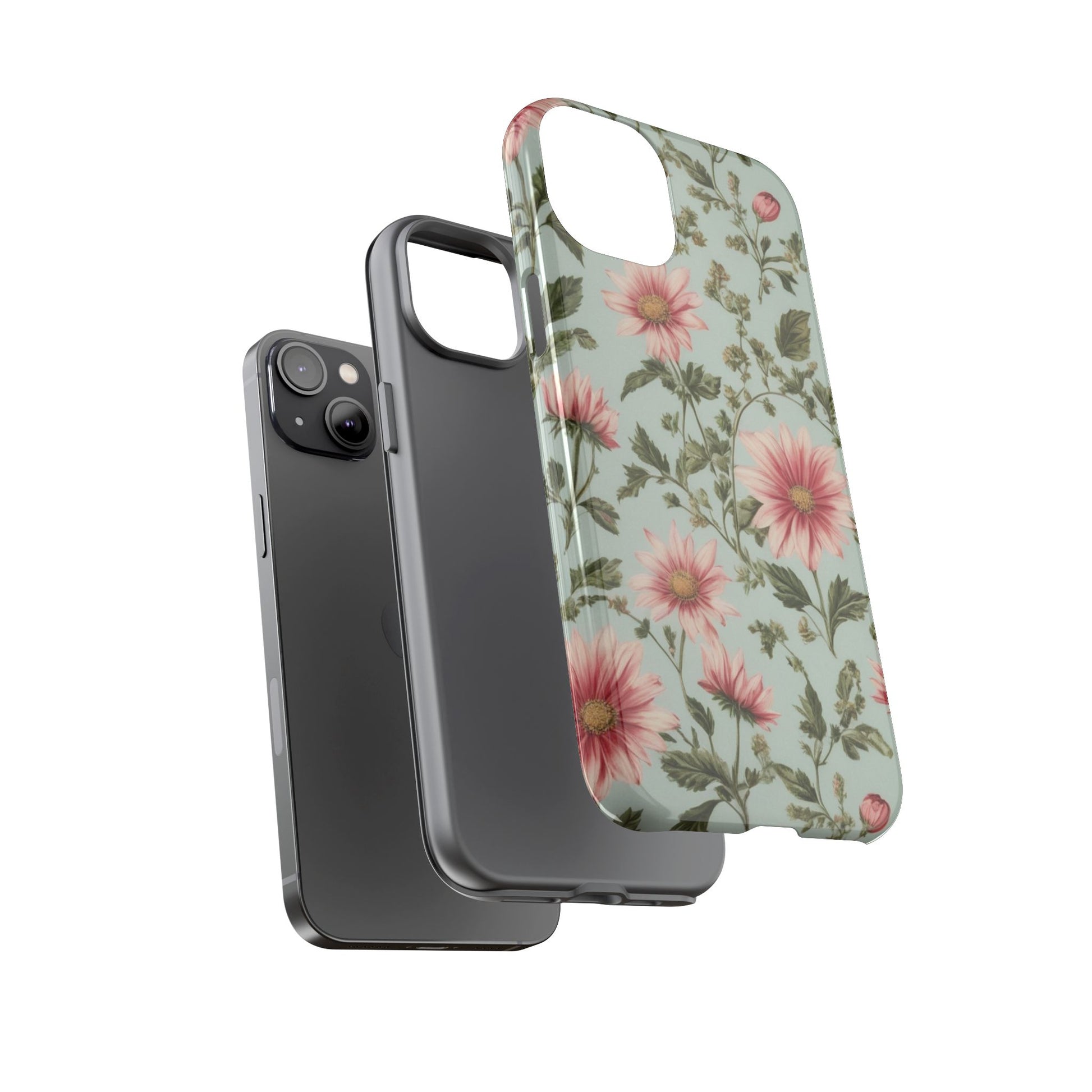 Flower Garden Phone Case for iPhone 8–16 Pro Max, iPhone 8 Plus–13 Mini, iPhone XS–XS Max, iPhone 11–14 Pro Max - Designed by Thalia