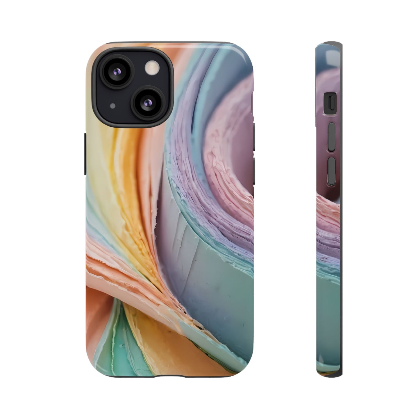 Pastel Perfection Stylish Unique UV Protected Phone Case for iPhone 8–16 Pro Max, iPhone 8 Plus–13 Mini, iPhone XS–XS Max, iPhone 11–14 Pro Max - Designed by Thalia