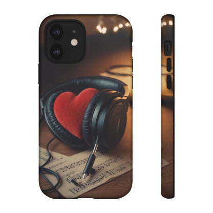 Love Key Phone Case for iPhone 8–16 Pro Max, iPhone 8 Plus–13 Mini, iPhone XS–XS Max, iPhone 11–14 Pro Max - Designed by Thalia