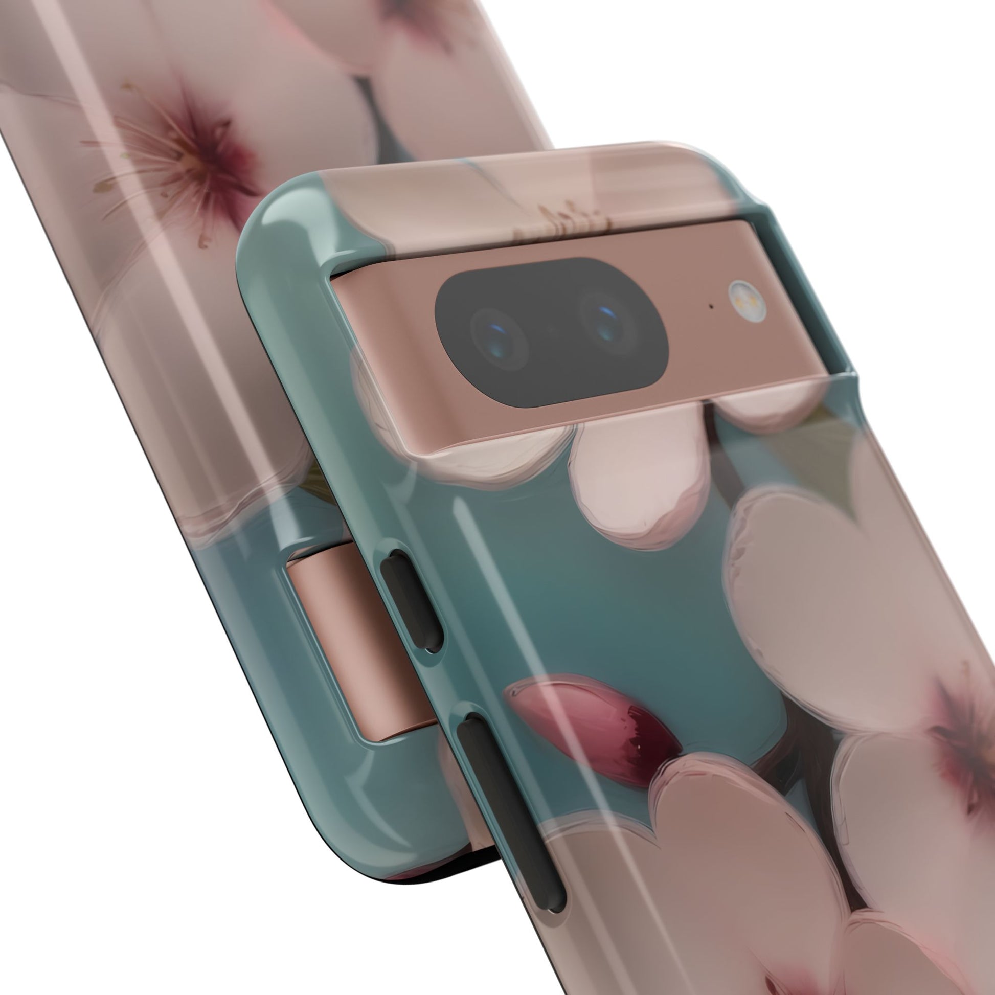 Cherry Blossom Custom Phone Case for Google Pixel 8 Pro, Pixel 8, Pixel 7, Pixel 6 Pro, Pixel 6, Pixel 5 5G - Designed by Thalia