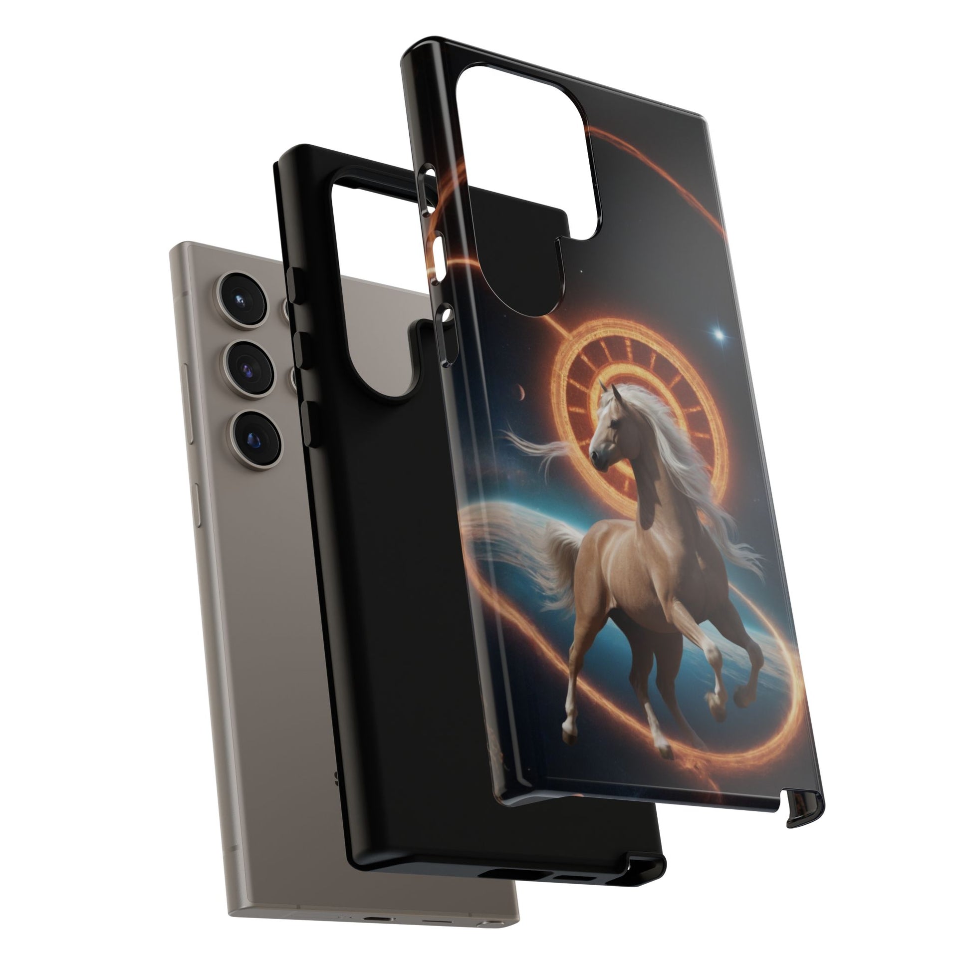 Chinese Zodiac Horse Phone Case for Samsung Galaxy S10–S24 - Designed by Thalia