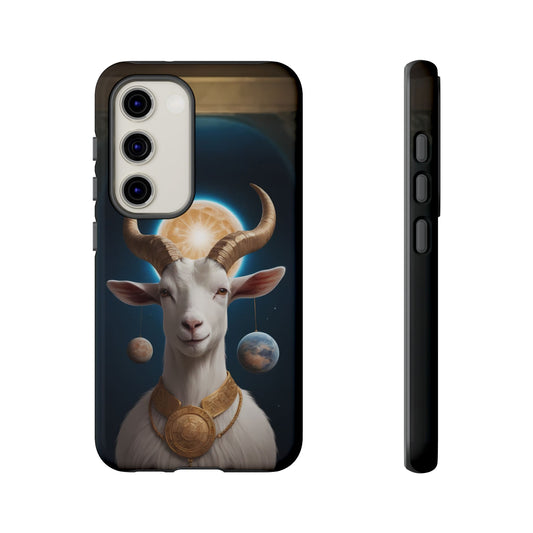 Chinese Zodiac Goat Phone Case for Samsung Galaxy S10–S24 - Designed by Thalia