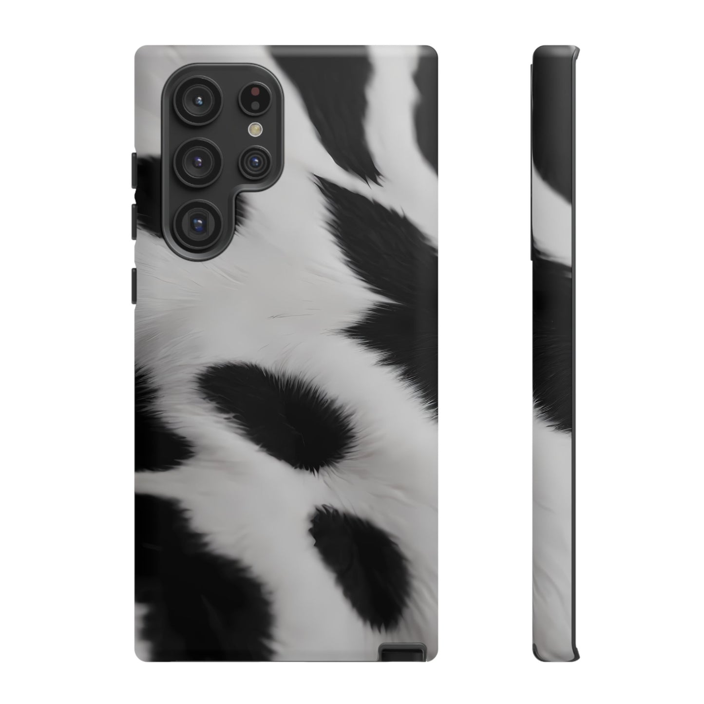 Chic Bovine Elegance Phone Case for iPhone 8–16 Pro Max, Pixel 5–8 Pro, Galaxy S10–S24 Ultra - Designed by Thalia