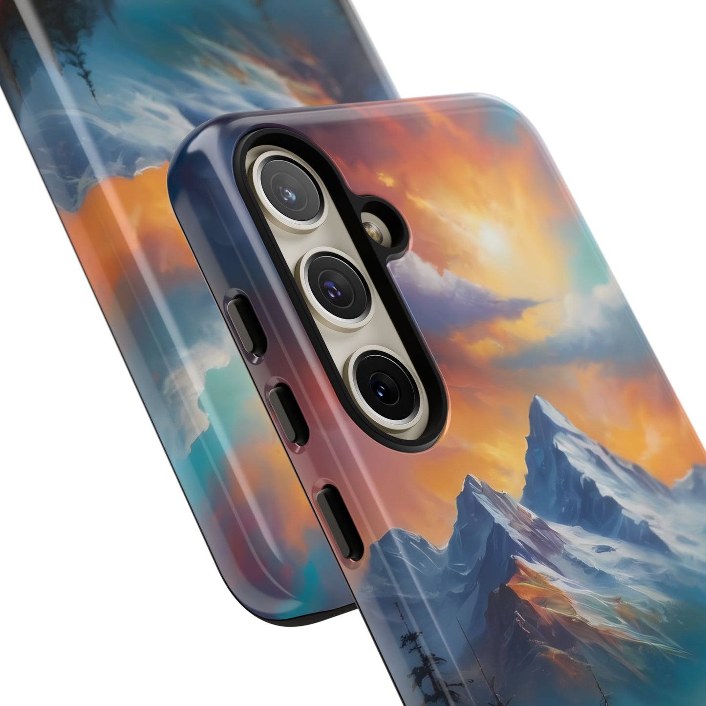 Mystic Mountains Phone Case for iPhone 8–16 Pro Max, Pixel 5–8 Pro, Galaxy S10–S24 Ultra - Designed by Thalia