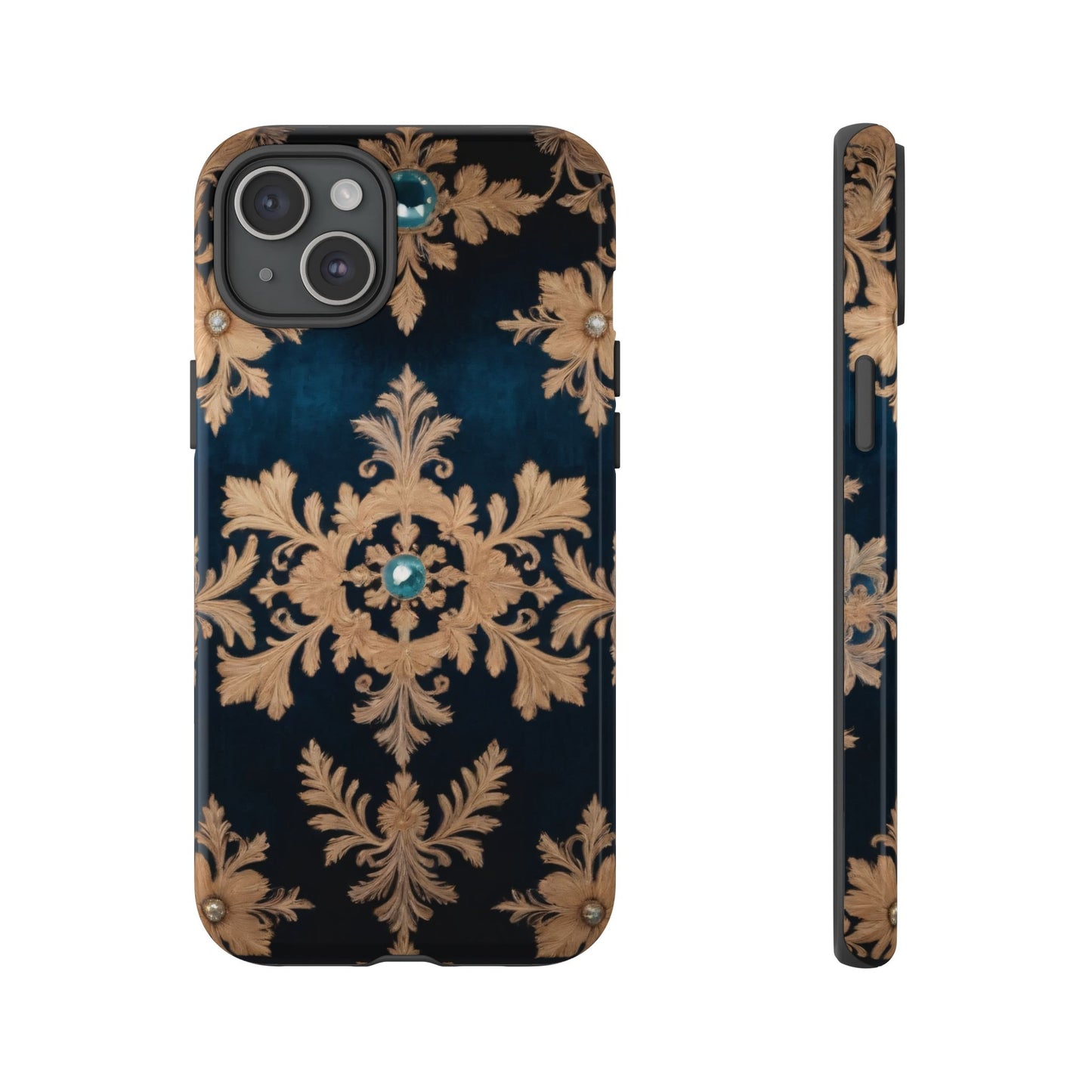 Velour Prestige Phone Case for iPhone 8–16 Pro Max, Pixel 5–8 Pro, Galaxy S10–S24 Ultra - Designed by Thalia