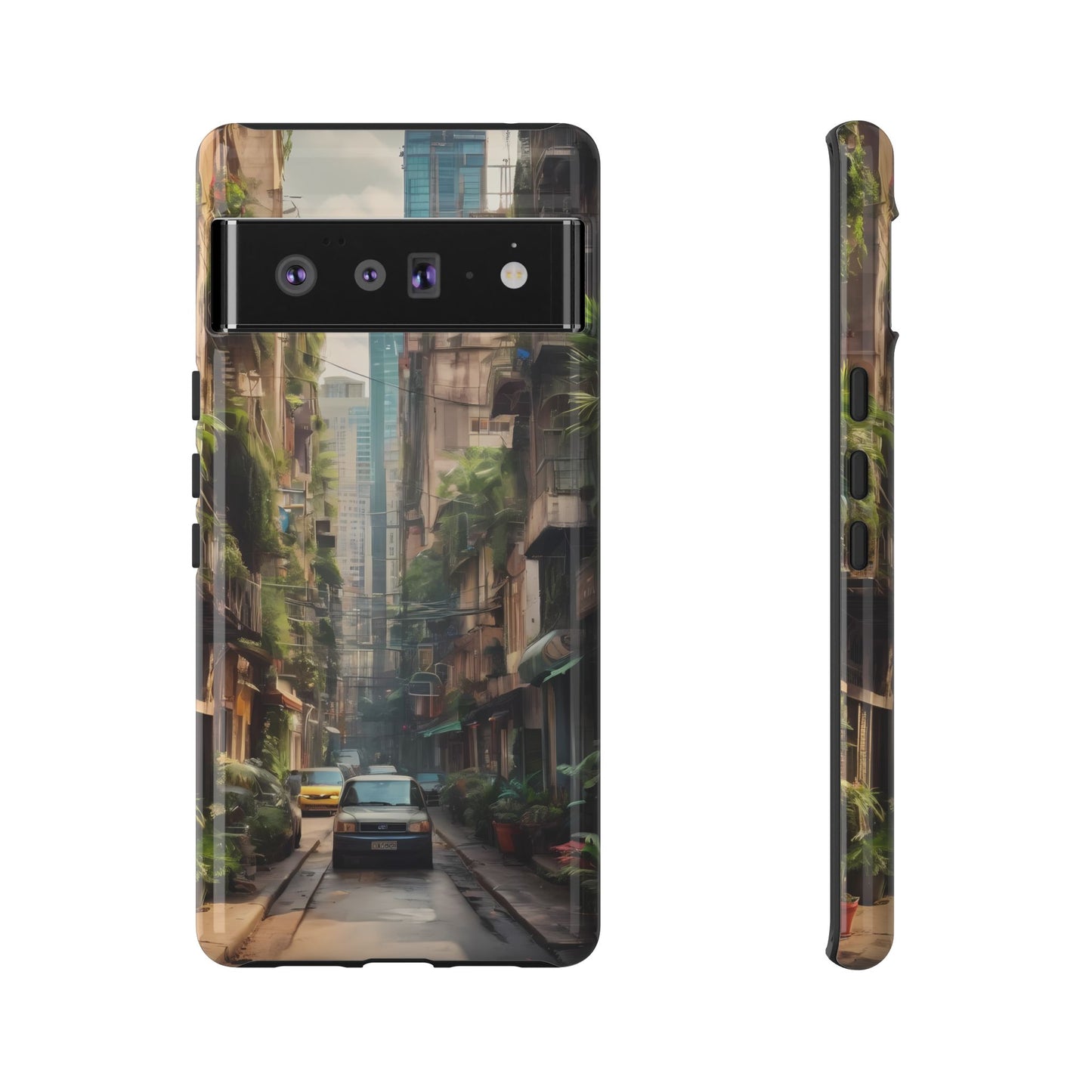 Urban Jungle Phone Case for Google Pixel 8–Pixel 8 Pro, Pixel 7, Pixel 6 Pro, Pixel 6, Pixel 5 5G - Designed by Thalia