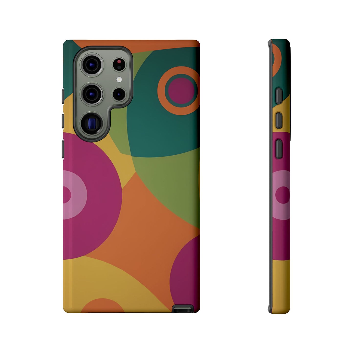 60s Retro Custom Phone Case for Samsung Galaxy S10–S24 Ultra - Designed by Thalia