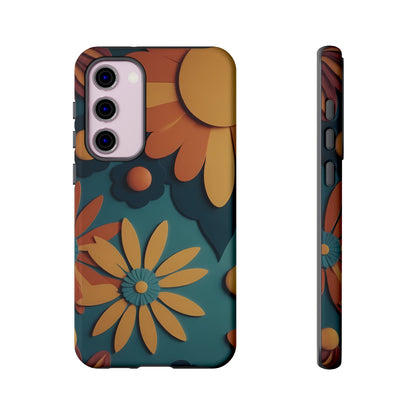 70s Retro Phone Case for iPhone 8–16 Pro Max, Pixel 5–8 Pro, Galaxy S10–S24 Ultra - Designed by Thalia