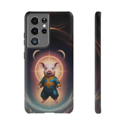 Chinese Zodiac Pig Phone Case for Samsung Galaxy S10–S24 - Designed by Thalia